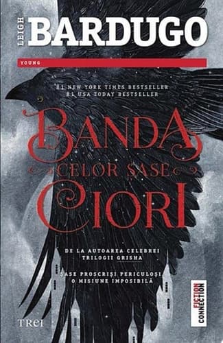 Banda celor Șase ciori. Primul volum al seriei cover