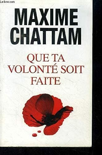 Que ta volonté soit faite roman cover