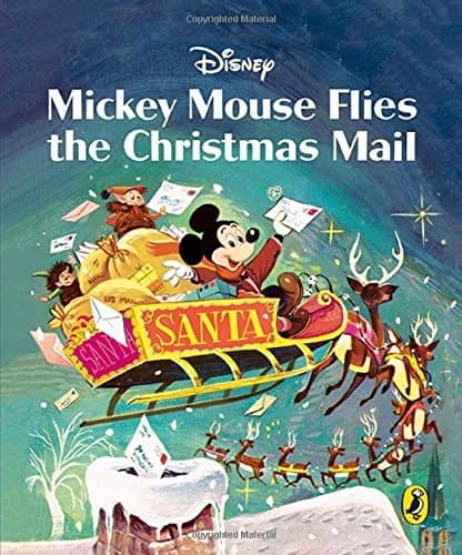 Mickey flies the Christmas Mail cover