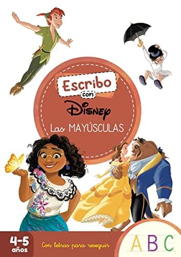 Escribo con Disney. Las mayúsculas (Aprendo a escribir con Disney) cover