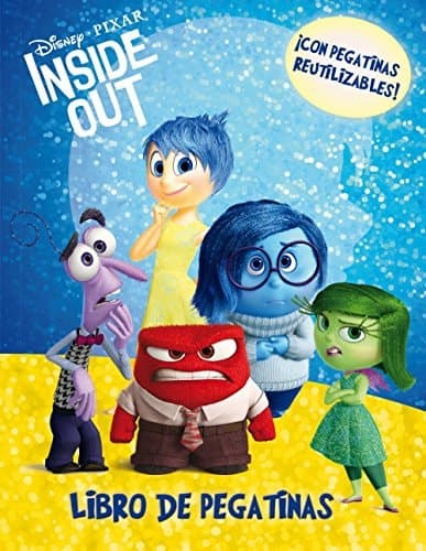 Inside Out. Libro de pegatinas: ¡Con pegatinas reutilizables! cover