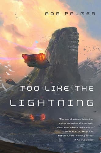 Too Like the Lightning Book One of Terra Ignota cover