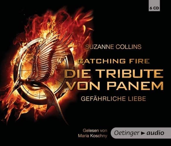 Die Tribute von Panem. Gefährliche Liebe SA Filmbild (6 CD) Gekürzte Audioversion, Sonderausgabe, ca. 396 min cover