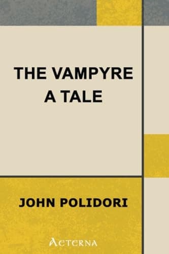 The Vampyre; a Tale cover