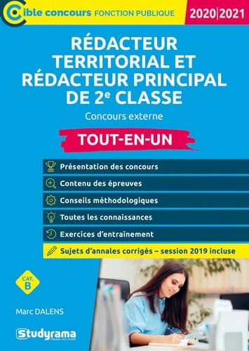 Rédacteur territorial cover