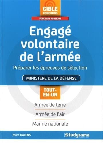 Engagé volontaire de l'armée Préparer les épreuves de sélection cover
