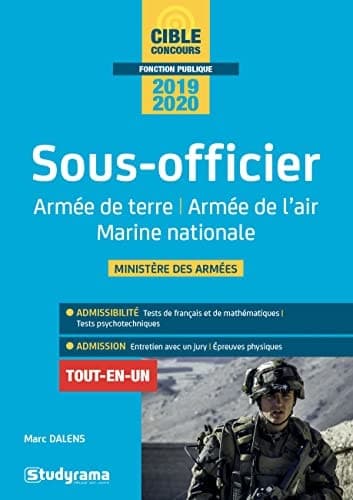 Sous-officier Armée de terre, armée de l'air, Marine nationale cover
