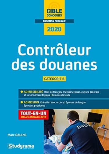 Contrôleur des douanes Catégorie B cover