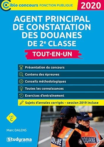 Agent principal de constatation des douanes de 2e classe Tout-en-un cover