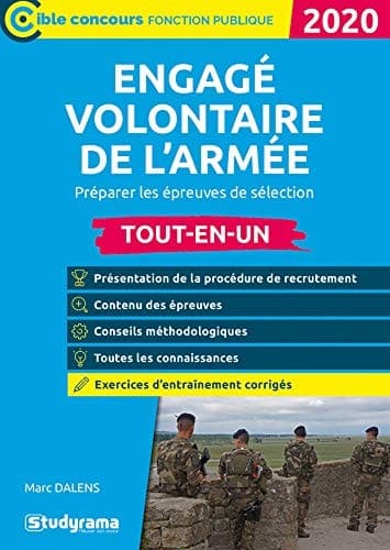 Engagé volontaire de l'armée Préparer les épreuves de sélection tout-en-un cover