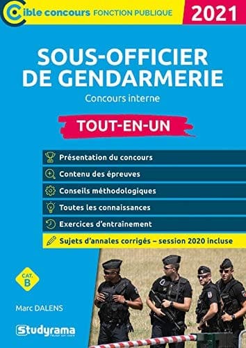 Sous-officier de gendarmerie Concours interne Tout-en-un cover