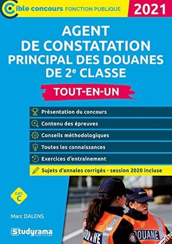 Agent de constatation principal des douanes de 2e classe Tout-en-un cover