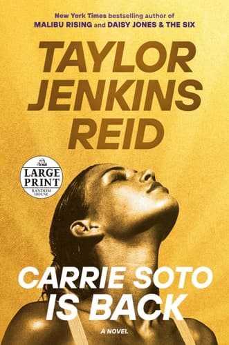 Carrie Soto Is Back A Novel cover