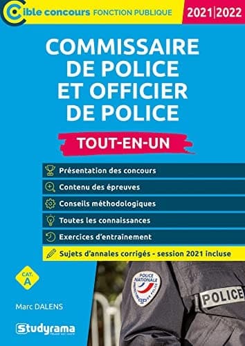 Commissaire de police et officier de police Tout-en-un cover