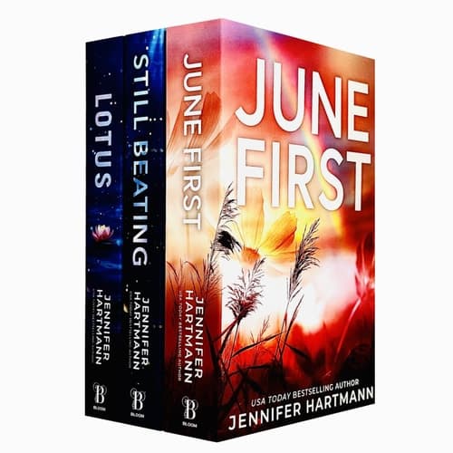 Jennifer Hartmann 3 Books Collection Set (Still Beating, Lotus & June First) cover